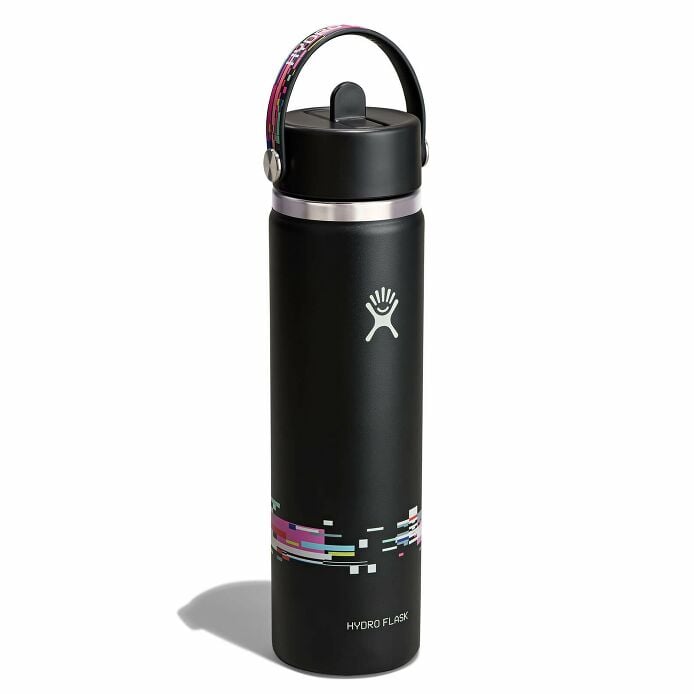 glitch-collection-24-oz-bottle-with-flex-straw-cap-e7 le26-w24-1007-24-oz-wide-flex-straw-cap-glitch-black-angled.jpg